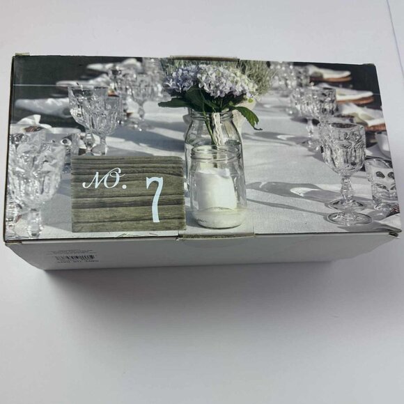 Save the Date Decorative Table Numbers | Rustic Wedding Decor Set of 10 - Picture 3 of 4